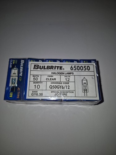 Bulbrite q50gy6 - q50gy6/12, (650050)