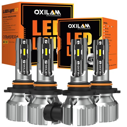 9005 9006 led - 4x, combo