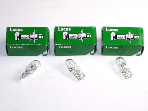 Each 504 wedge bulb set - wedge, 12v