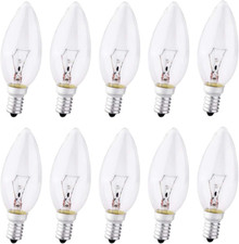 10 Pack E14 Small Screw Light